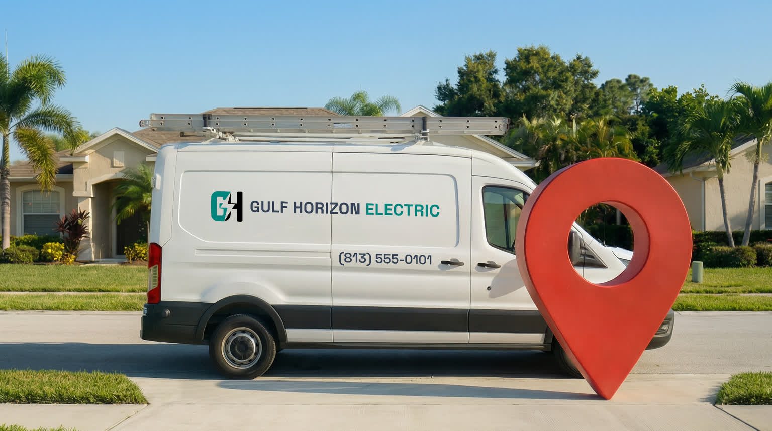 Service area coverage